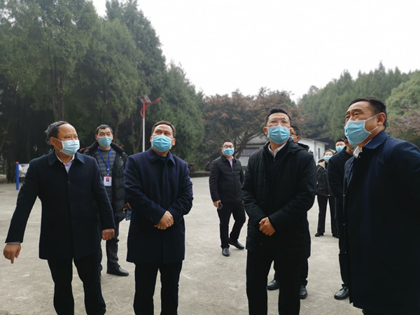 孔祥泉来苍督导检查森林防灭火工作