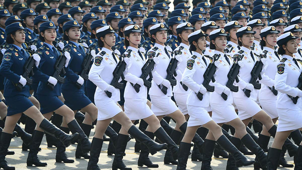 庆祝中华人民共和国成立70周年大会阅兵式和群众游行掠影